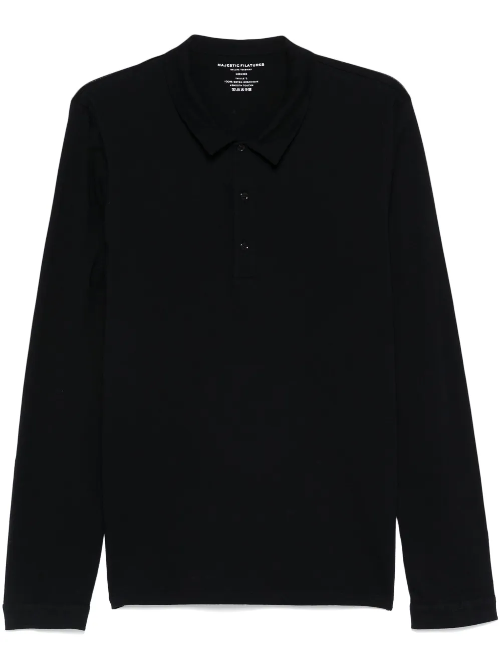 Majestic Filatures organic cotton polo shirt - Blue