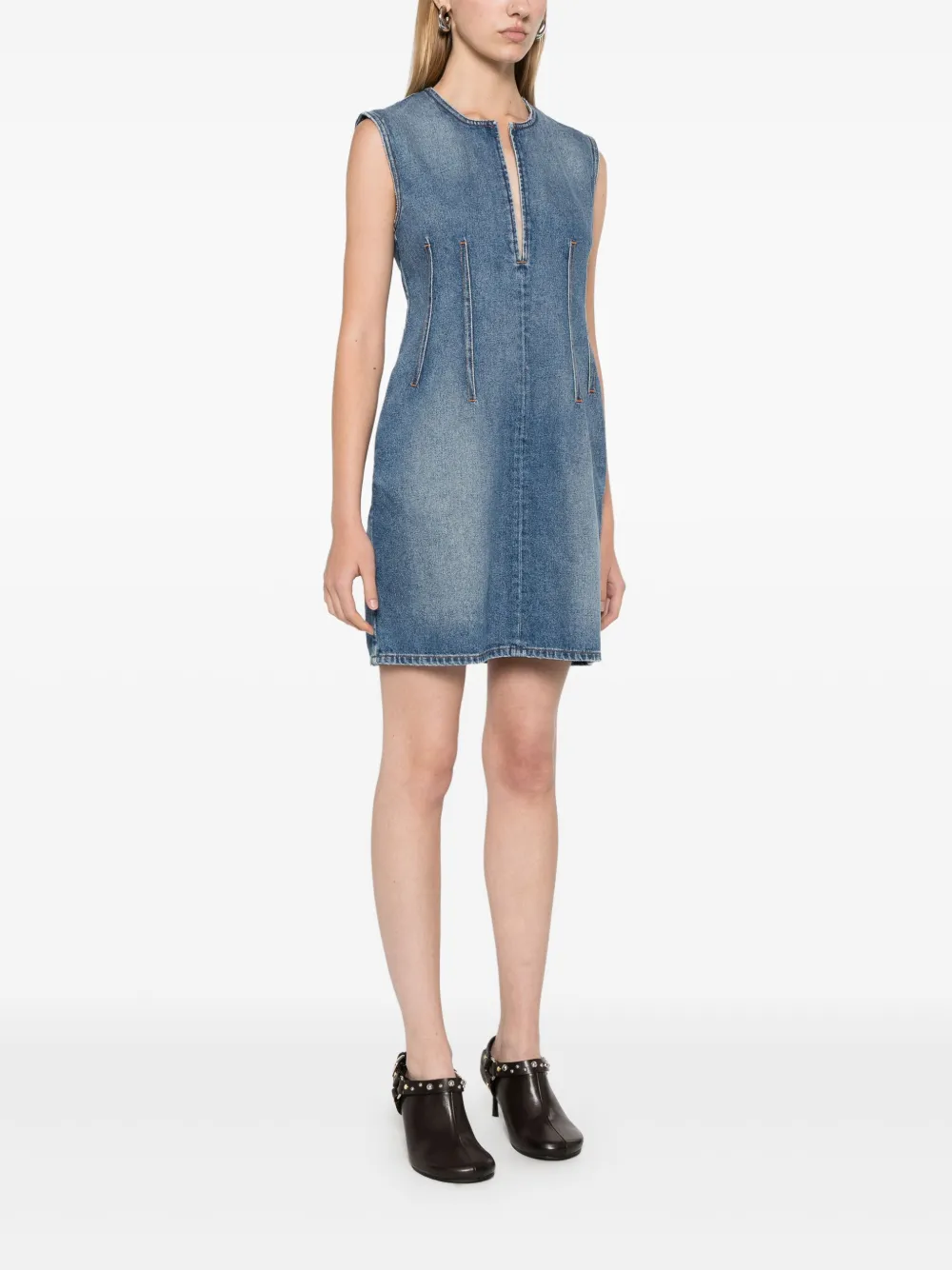 Cheap Stella McCartney denim mini dress Women