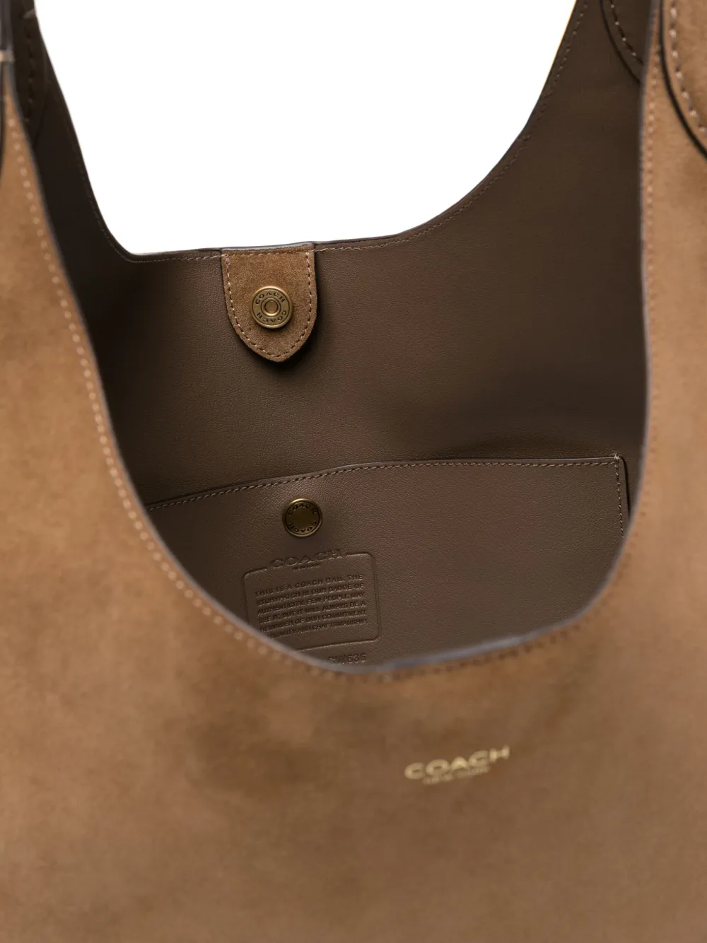 Coach 39 Brooklyn PM schoudertas Bruin