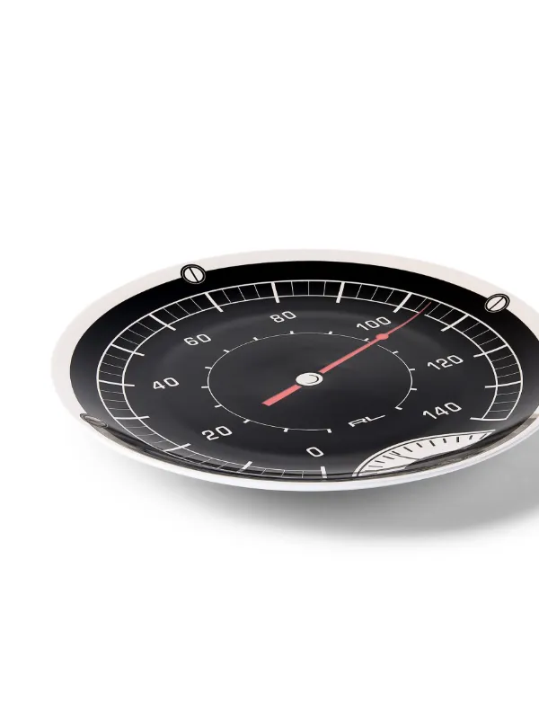 Ralph Lauren Home Astor Porcelain Plate | Black | FARFETCH OM