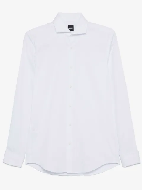 BOSS micro-striped shirt