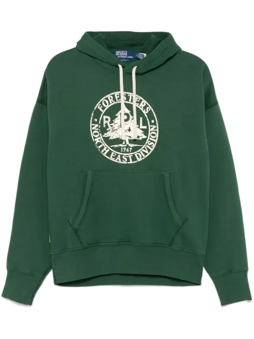 Hoodie à logo imprimé - Polo Ralph Lauren - Modalova