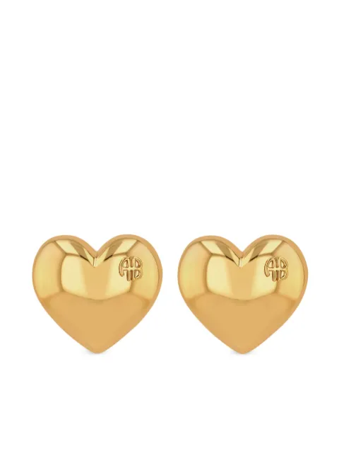 ANINE BING Heart earrings