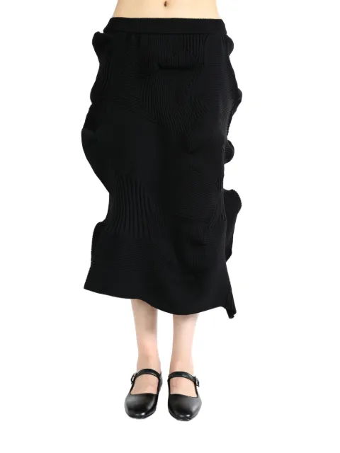 Issey Miyake falda midi Kone Kone
