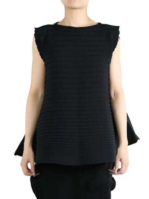 Pleats Please Issey Miyake Bounce Knit blouse