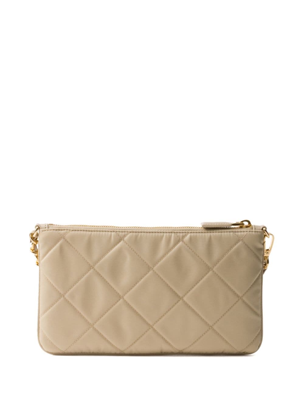 Prada Re-Nylon gewatteerde buidel - Beige