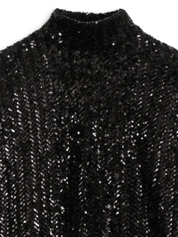 ANINE BING Josephine Top | Black | FARFETCH