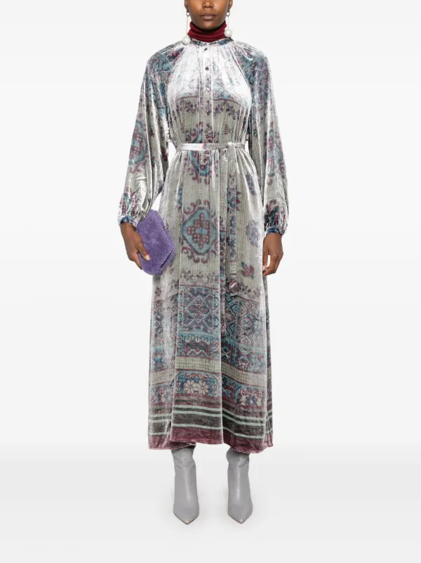 ワンピース Pierre Louis Mascia Dresses ALOE Dress Silk in MULTICOLOR | Pierre-Louis Mascia®