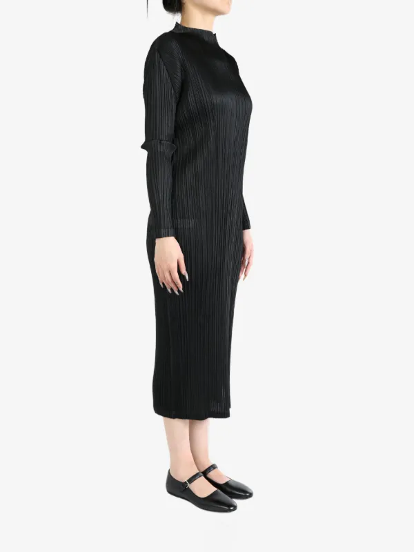Pleats Please Issey Miyake プリーツ ドレス | ブラック | FARFETCH JP