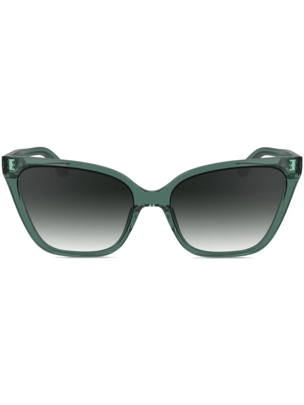 Calvin Klein rectangle-frame sunglasses | Green | Image 1