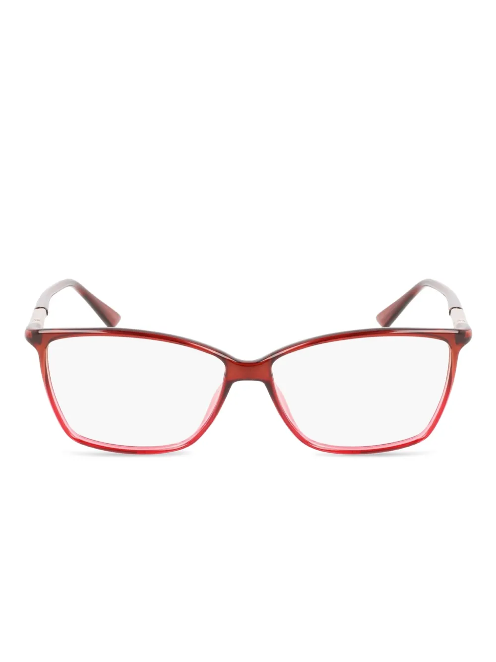 Calvin Klein lentes con armazón rectangular | rojo | Image 1