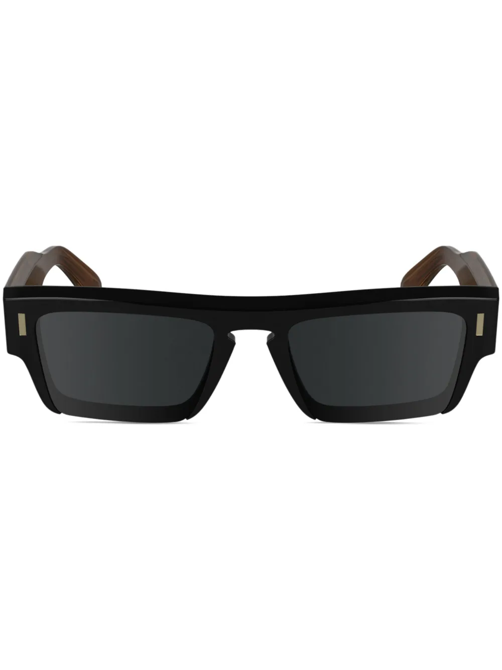 Calvin Klein rectangle-frame sunglasses | Black | Image 1