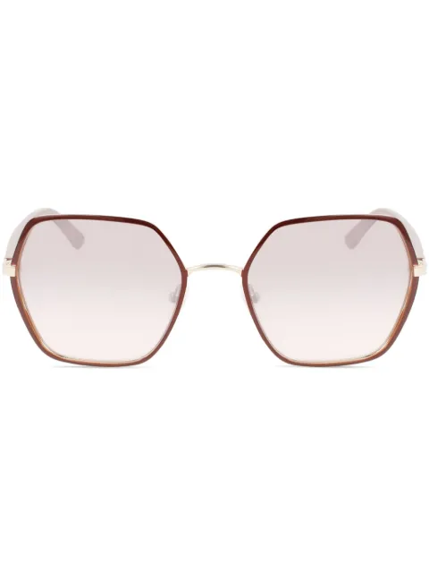 Calvin Klein oversize-frame sunglasses