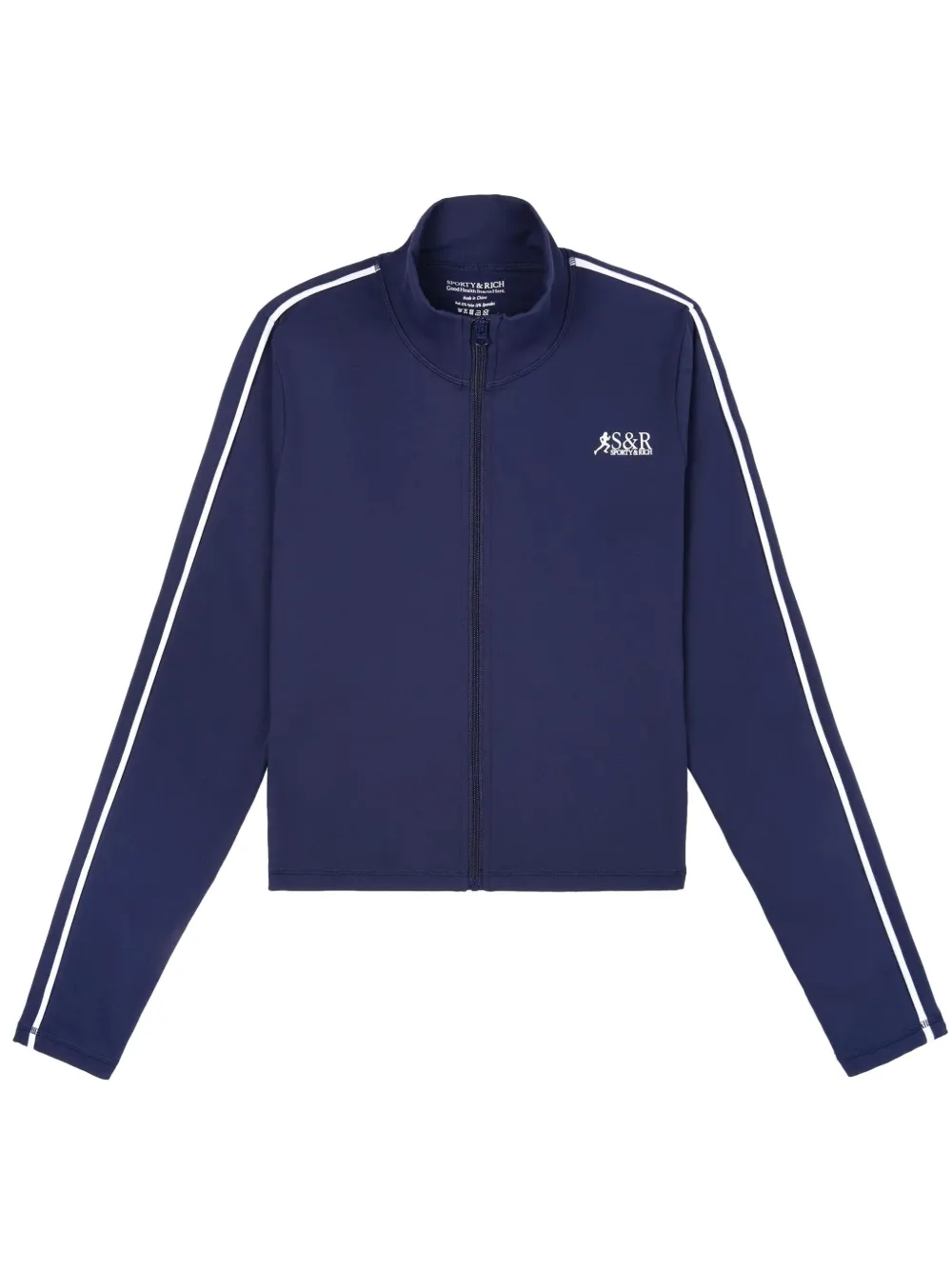 Sporty & Rich Jack met logoprint Blauw