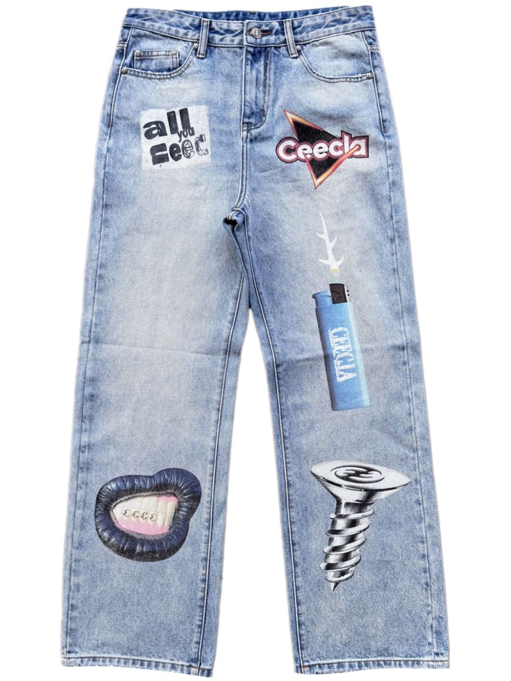 Collage Digital jeans