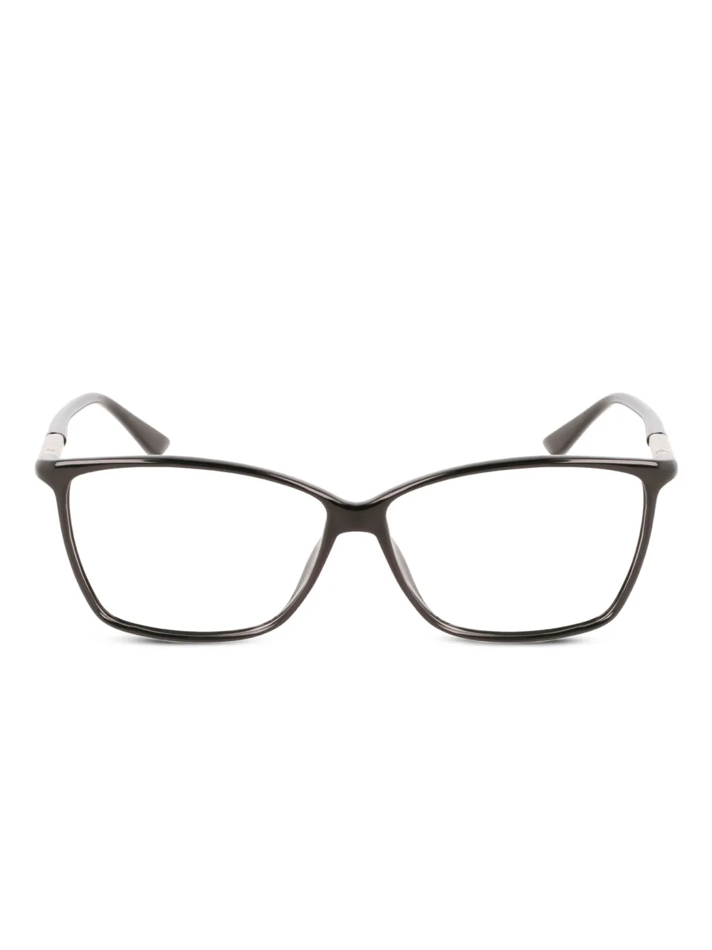 Calvin Klein rectangle acetate frames | Black | Image 1