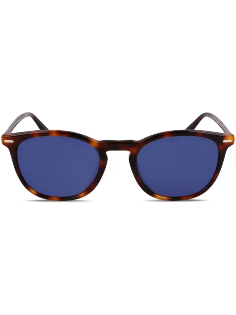 Calvin Klein oval-frame sunglasses