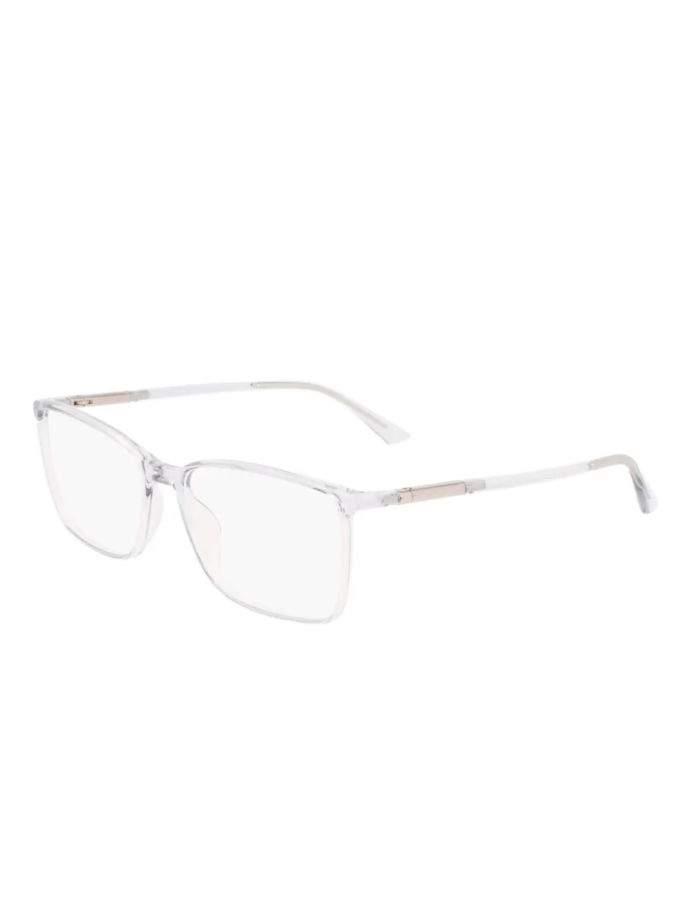 Calvin Klein Bril met rechthoekig montuur Wit