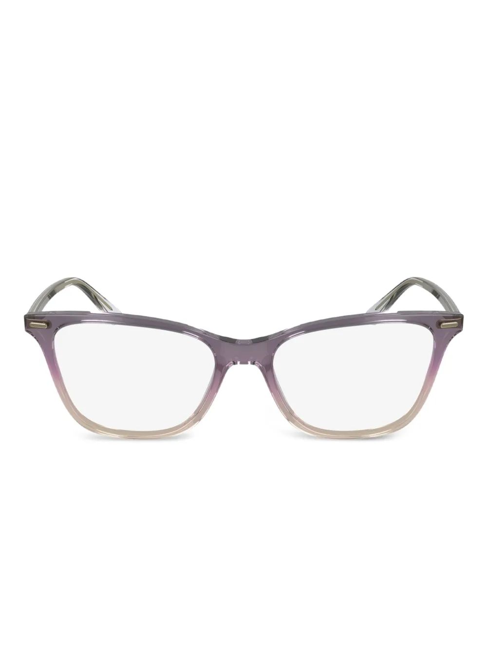 Calvin Klein Brille mit Cat-Eye-Gestell - Violett