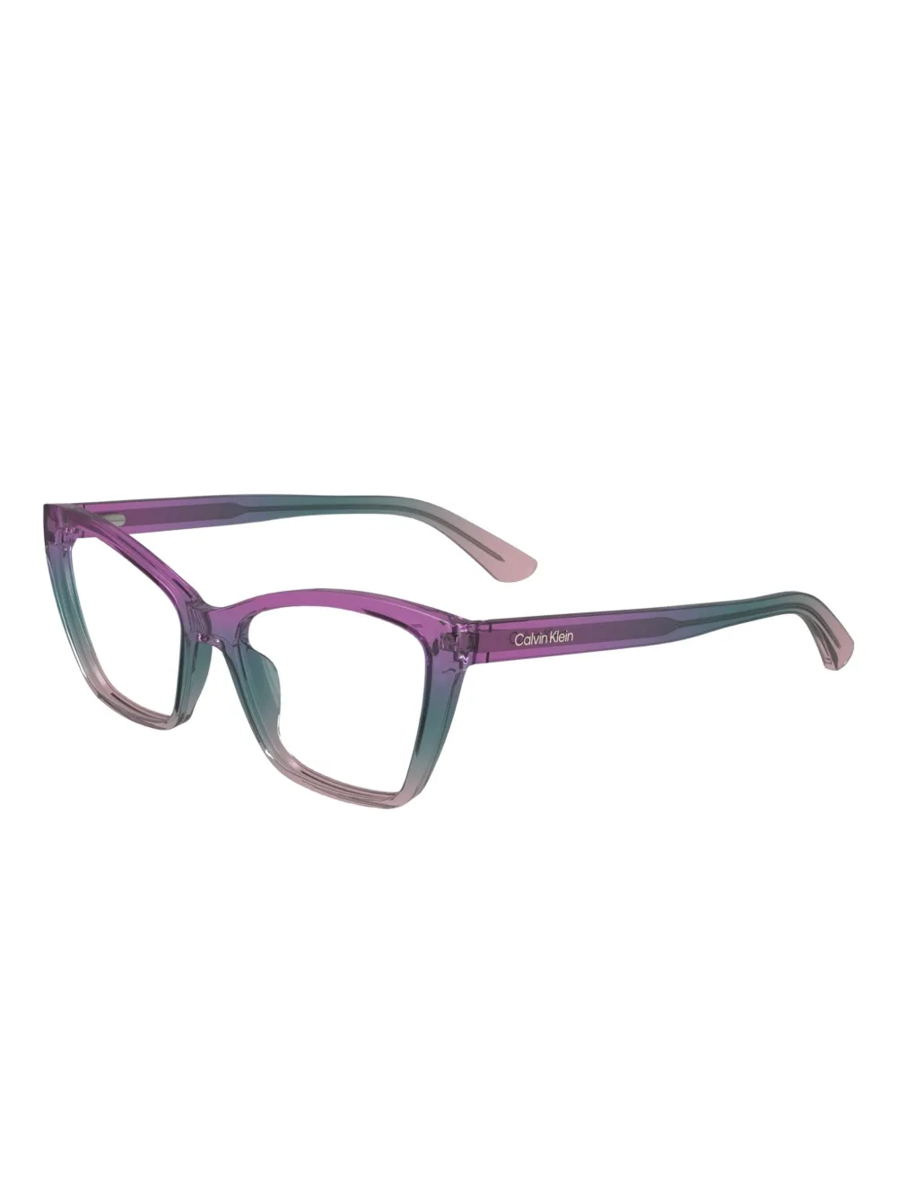 Calvin Klein cat eye-frame glasses | Image 2