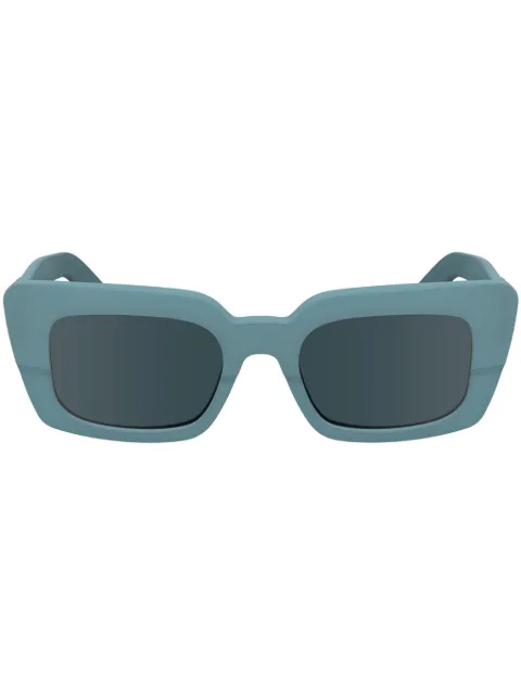 Calvin Klein geometric-frame sunglasses