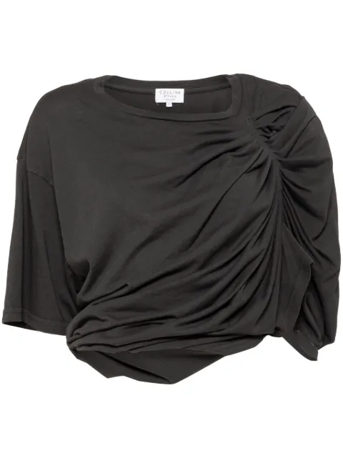 Collina Strada worn eva draped T-shirt
