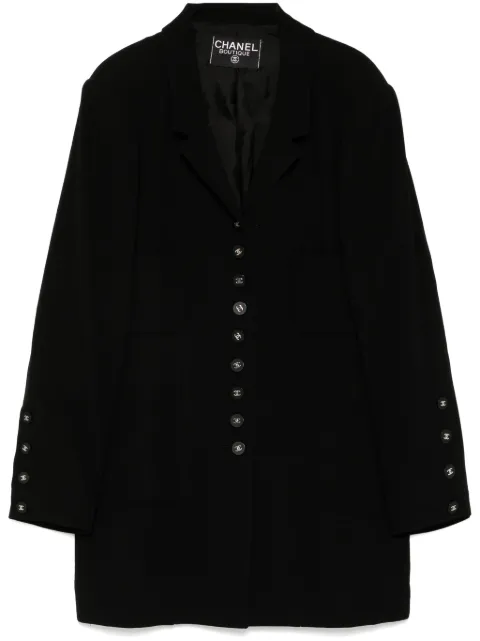 CHANEL Pre-Owned 1990-2000 single-breasted blazer