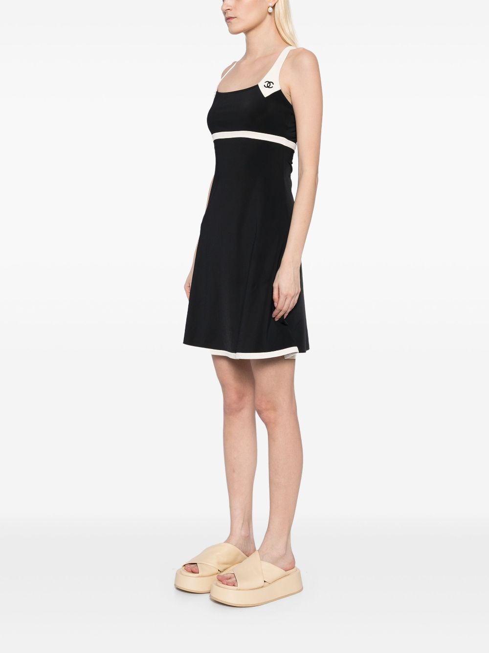 CHANEL 1996 CC-logo dress Women