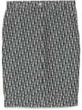 Christian Dior Pre-Owned 2005 Oblique skirt - Grey