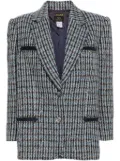 Céline Pre-Owned 1990-2000s single breasted jacket - Blue