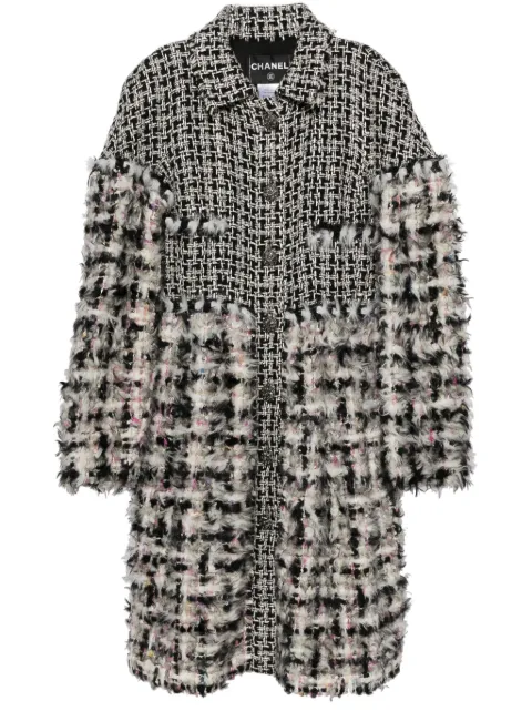 CHANEL Pre-Owned 2010-2020s patchwork coat