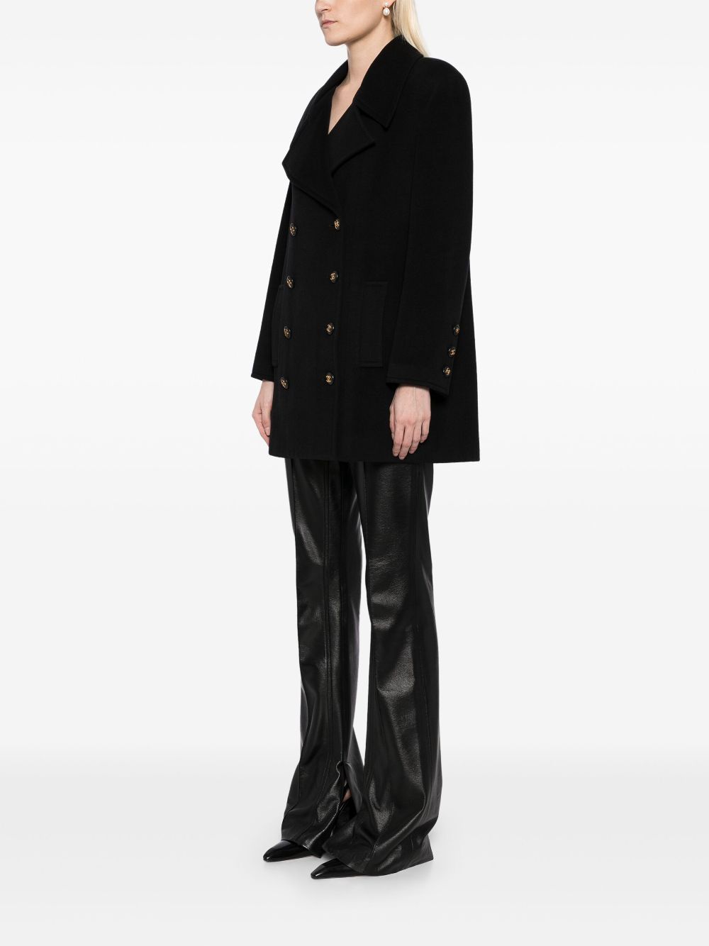 CHANEL 1993 double-breasted coat Women