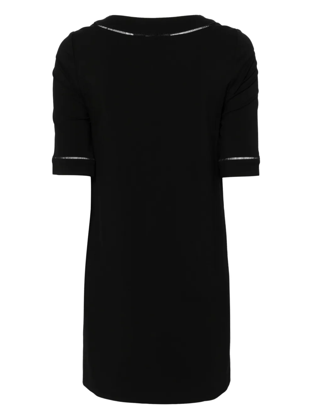 Gucci Pre-Owned 1990-2000s jurk met korte mouwen - Zwart