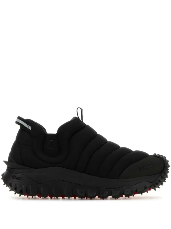 Moncler trainers black hotsell