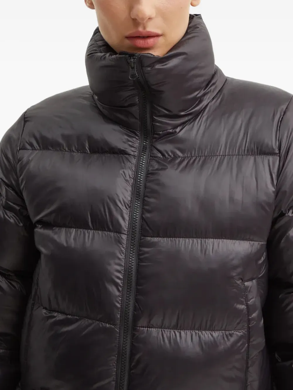 Helly Hansen Jade Zip Puffer Jacket In Black
