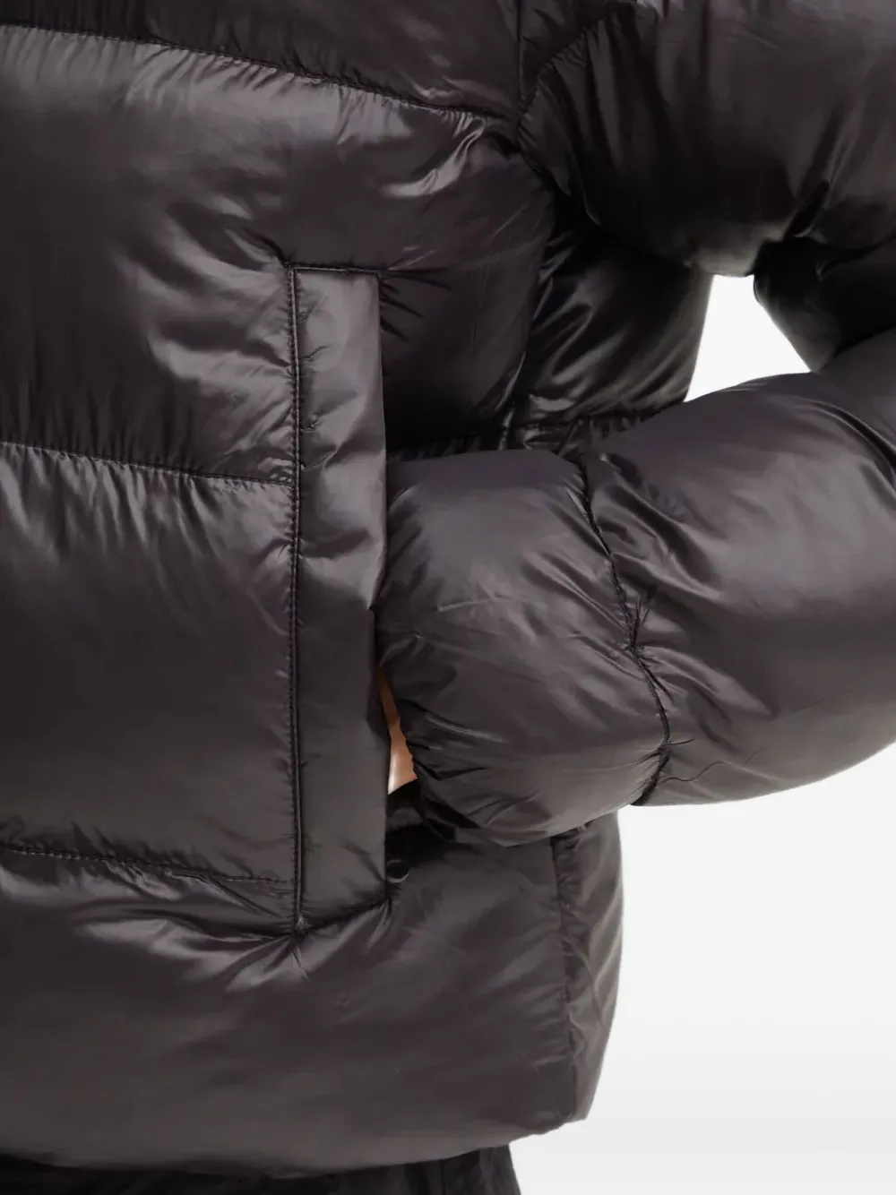 Helly Hansen Jade Zip Puffer Jacket In Black