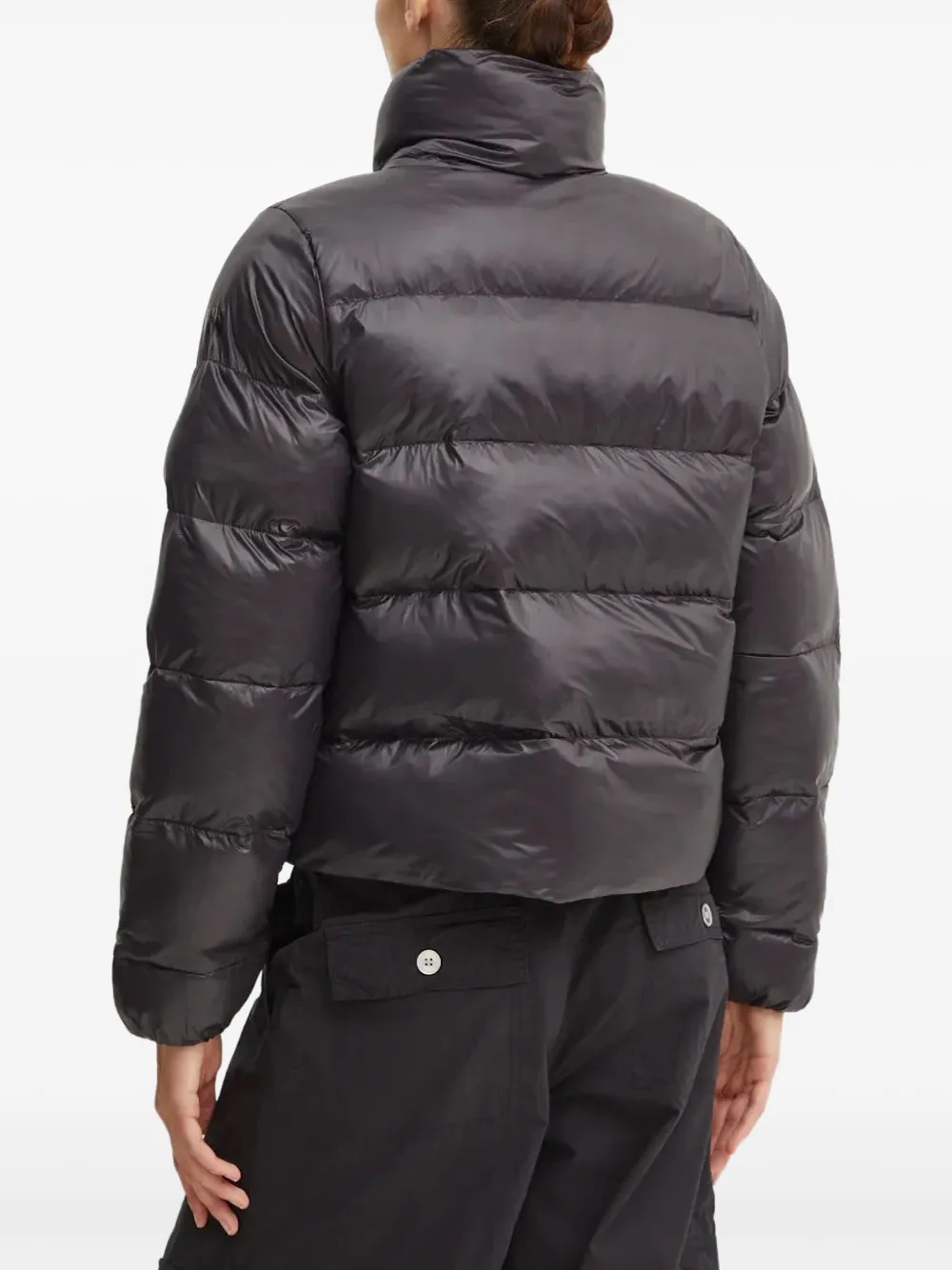 Helly Hansen Jade Zip Puffer Jacket In Black