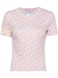 Christian Dior Pre-Owned Christian Dior Trotter Short-sleeve T-Shirt - Pink