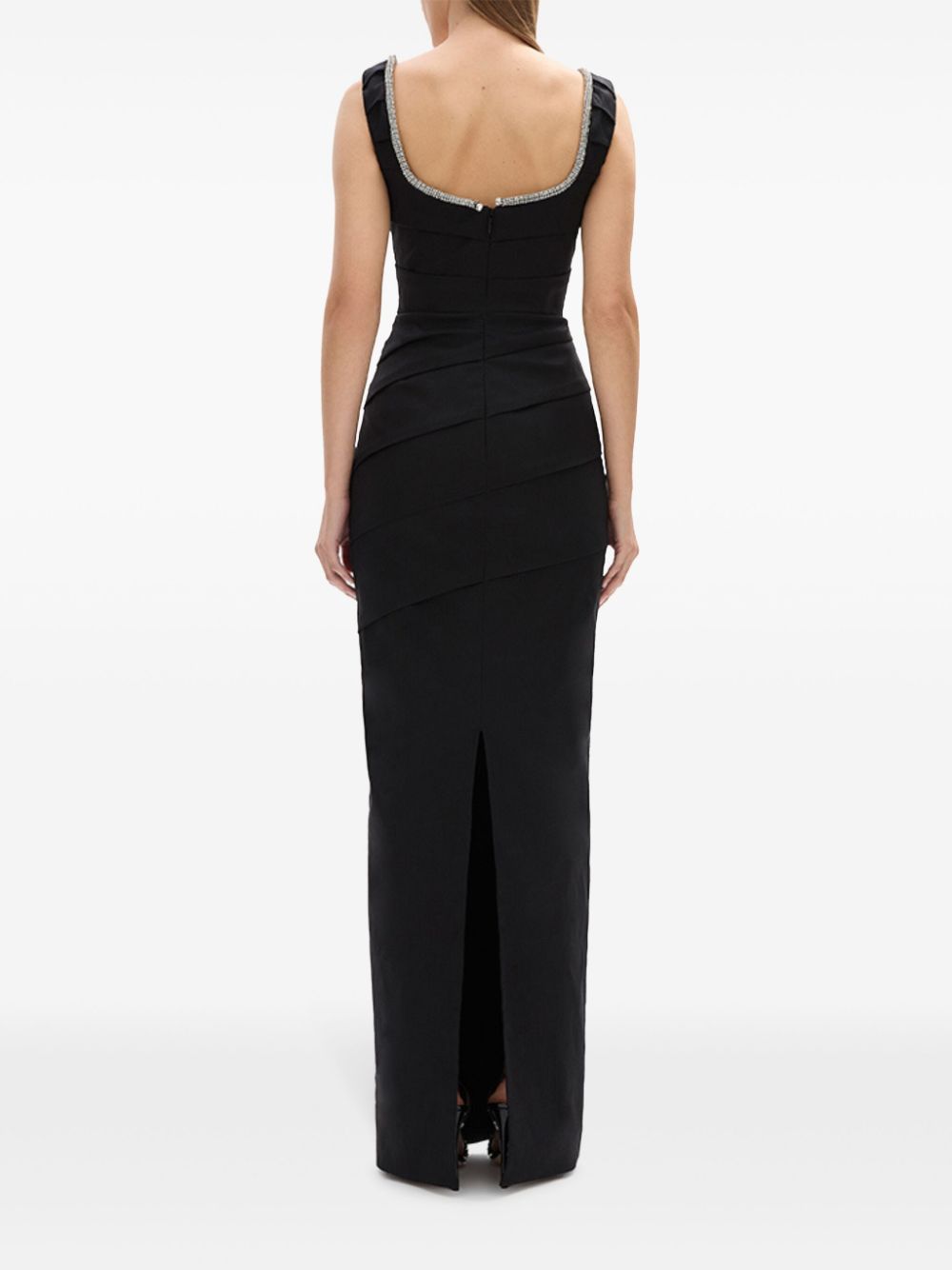 Shop Rachel Gilbert Onyx Gown In Schwarz