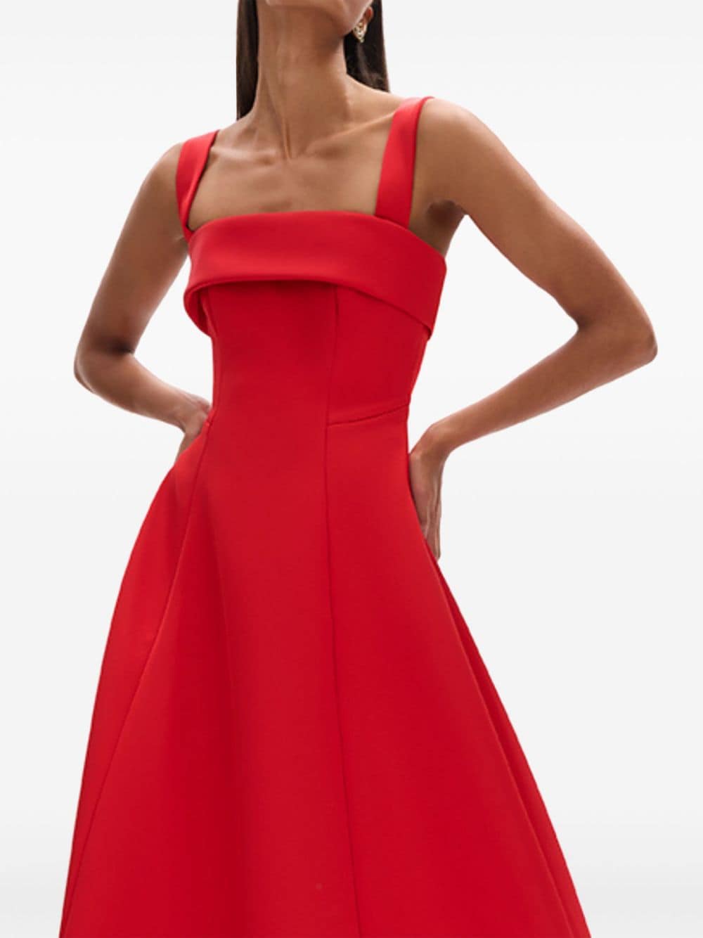 Shop Rachel Gilbert Sera Gown In Red