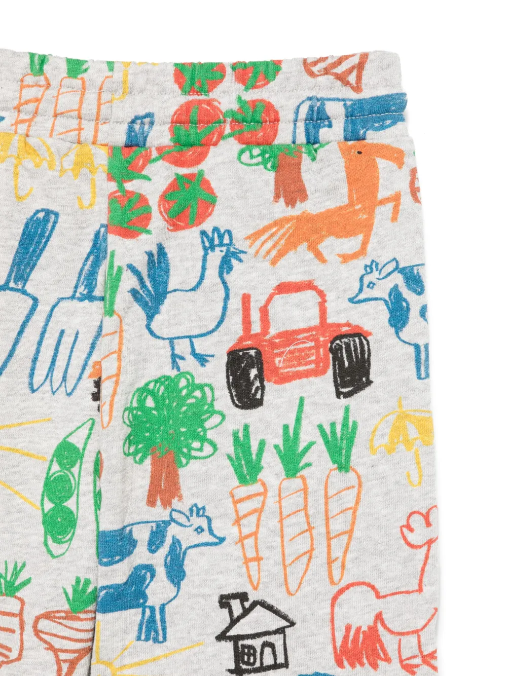 Stella McCartney Kids Trainingsbroek met print Grijs