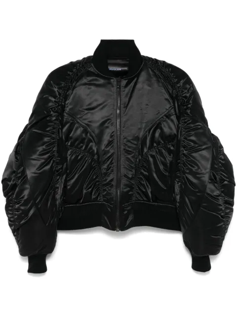 Mugler satin bomber jacket