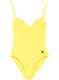 CHANEL Pre-Owned 1990-2000s CC swimsuit - Yellow