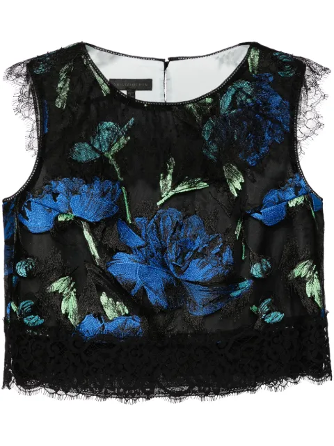 SHIATZY CHEN Libre Collection floral embroidery top