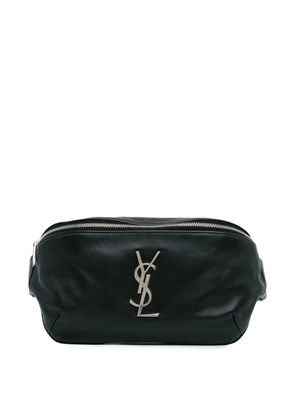 Saint Laurent Pre-Owned 2022 Monogram Cassandre belt bag – Black