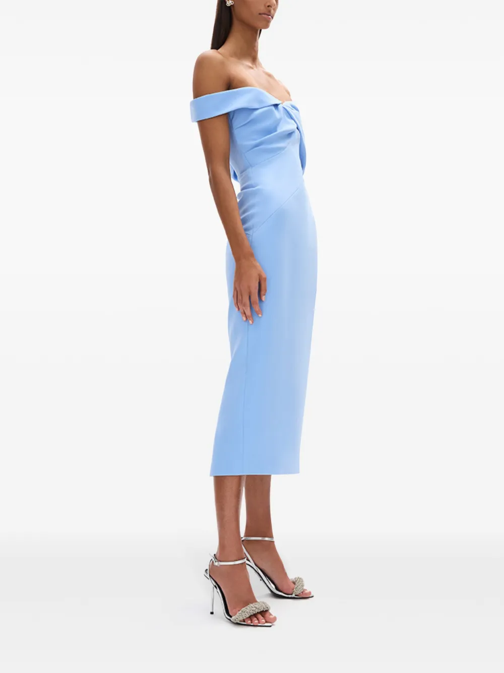 Rachel Gilbert Mattie jurk Blauw