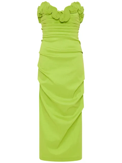 Rachel Gilbert vestido midi Ren