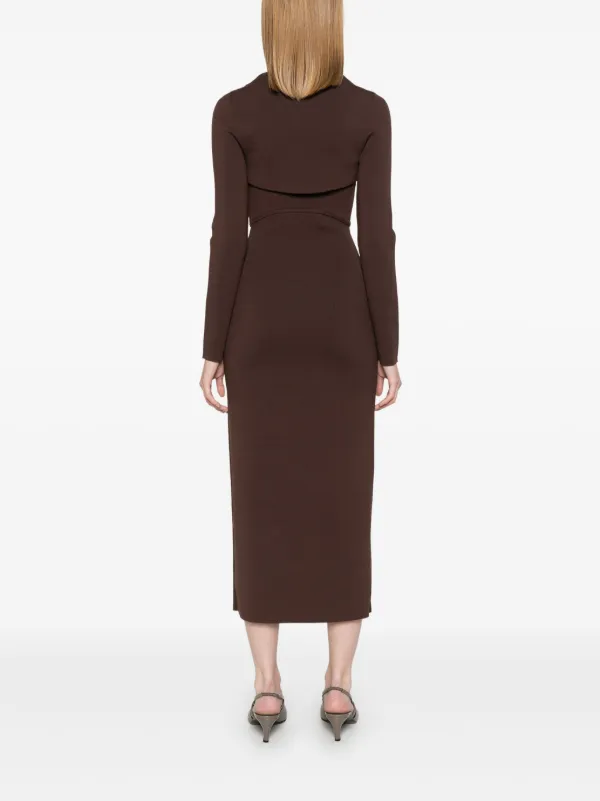 brown cult gaia dress The Monaco Brown Leather Belt Tan / 32