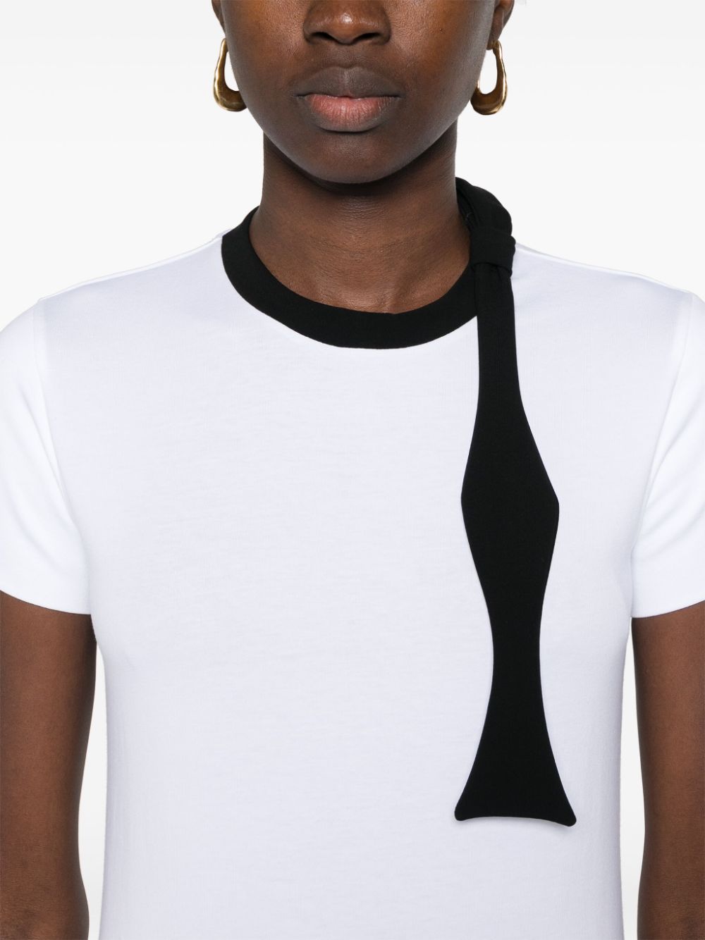 Shop Dorothee Schumacher Through The Night T-shirt In White