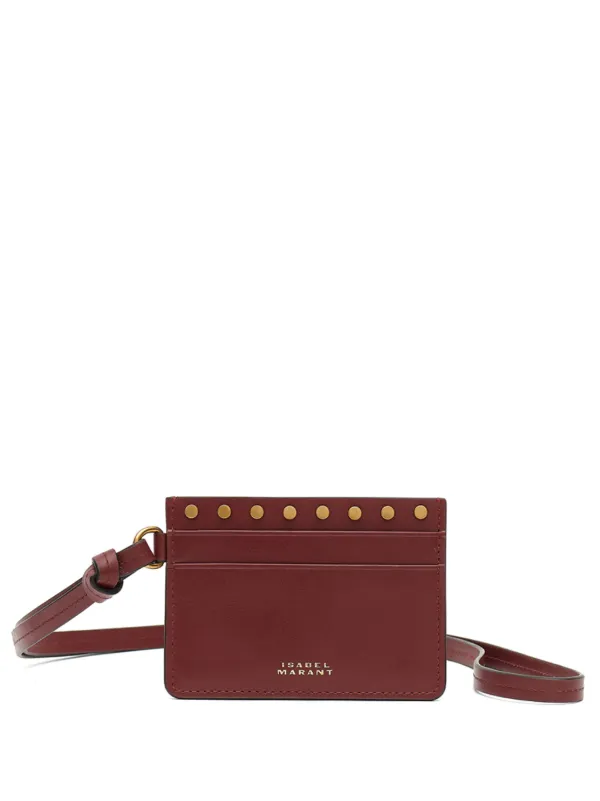 [Isabel Marant] Stud Detail Logo Wallet - ☆送料込☆ Isabel Marant Stud Detail Logo Wallet Black | eBay